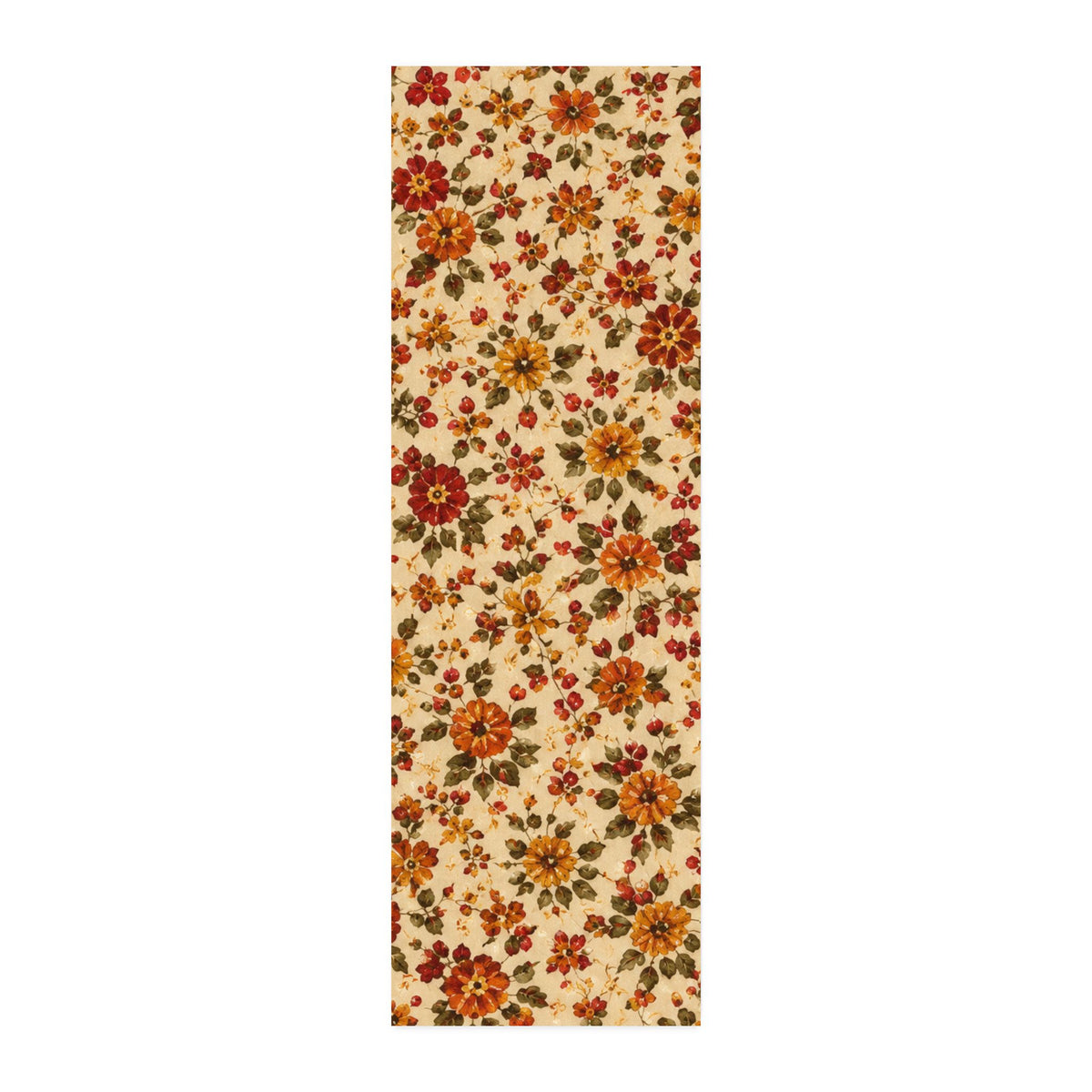 Vintage Fall Calico 2 Cotton Twill Fabric - Floral Yardage