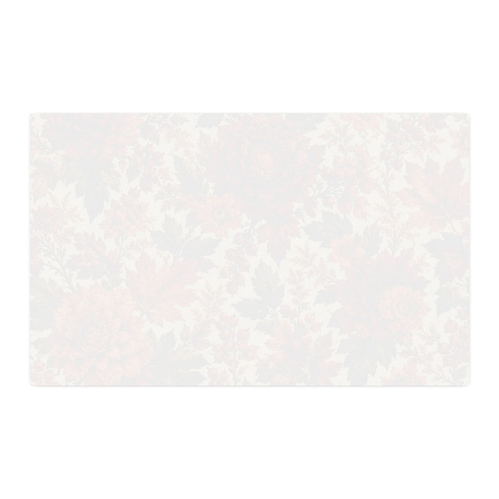 Elegant Autumn Floral Cotton Twill Fabric — Fall Floral Fabric