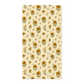 Sunflower Cotton Twill Fabric  Small Floral Custom Print for Sewing & Quilting