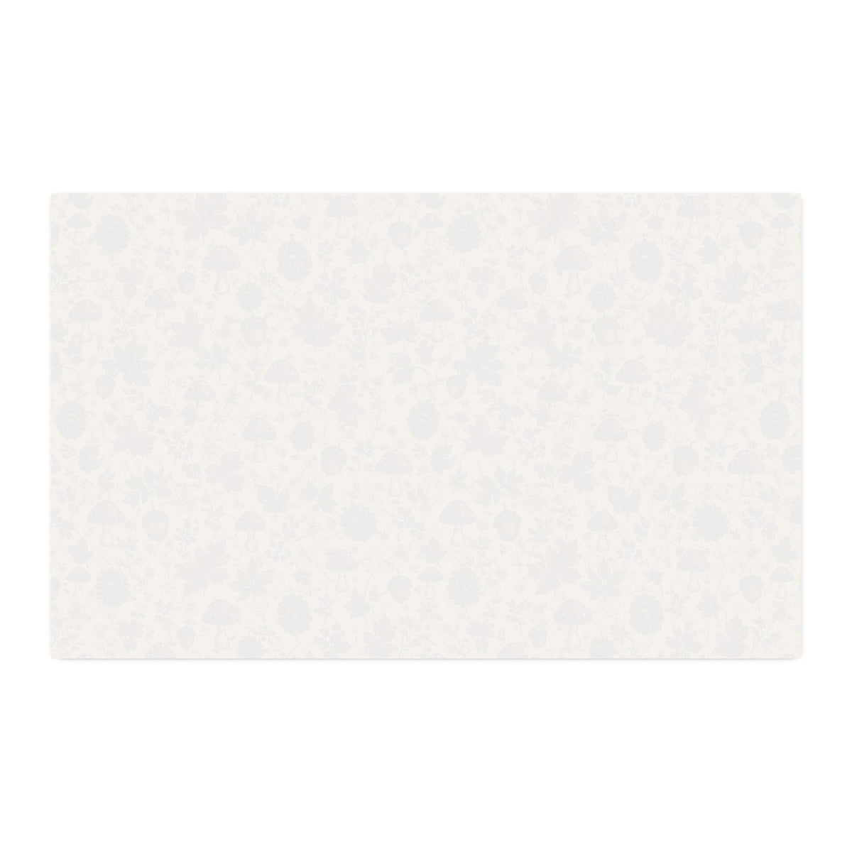 Cottage Woodland Cotton Twill Fabric — Fall Leaves, Mushrooms & Acorns