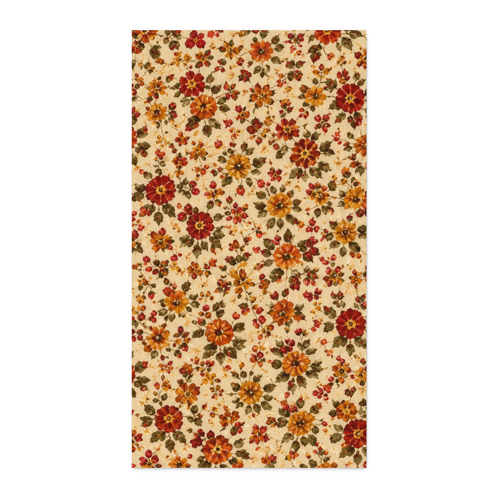 Vintage Fall Calico 2 Cotton Twill Fabric - Floral Yardage