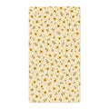 Sunflower Ditsy Calico — Cream. Cotton Twill Fabric — Cream Floral Quilting & Craft Fabric
