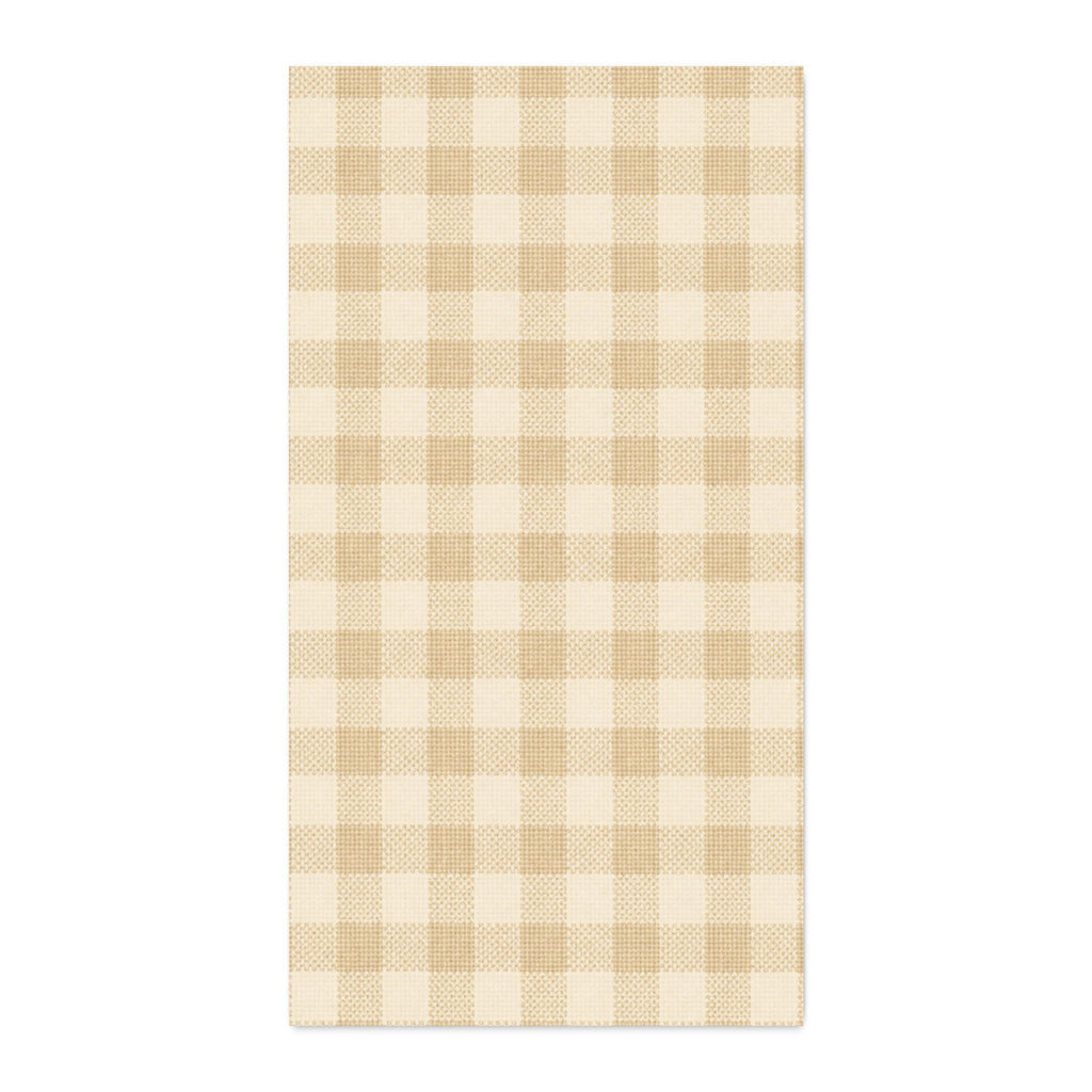 Sunflower Cottage Oatmeal & Cream Mini Check Cotton Twill Fabric