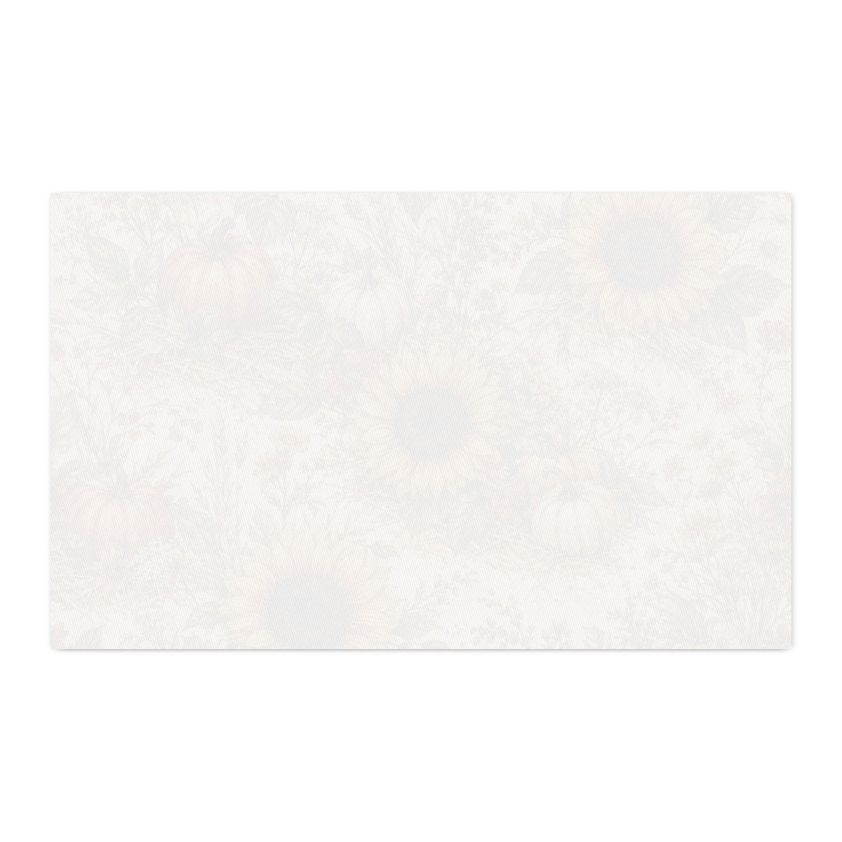 Sunflowers and Straw Cotton Twill Fabric - Fall Floral Fabric