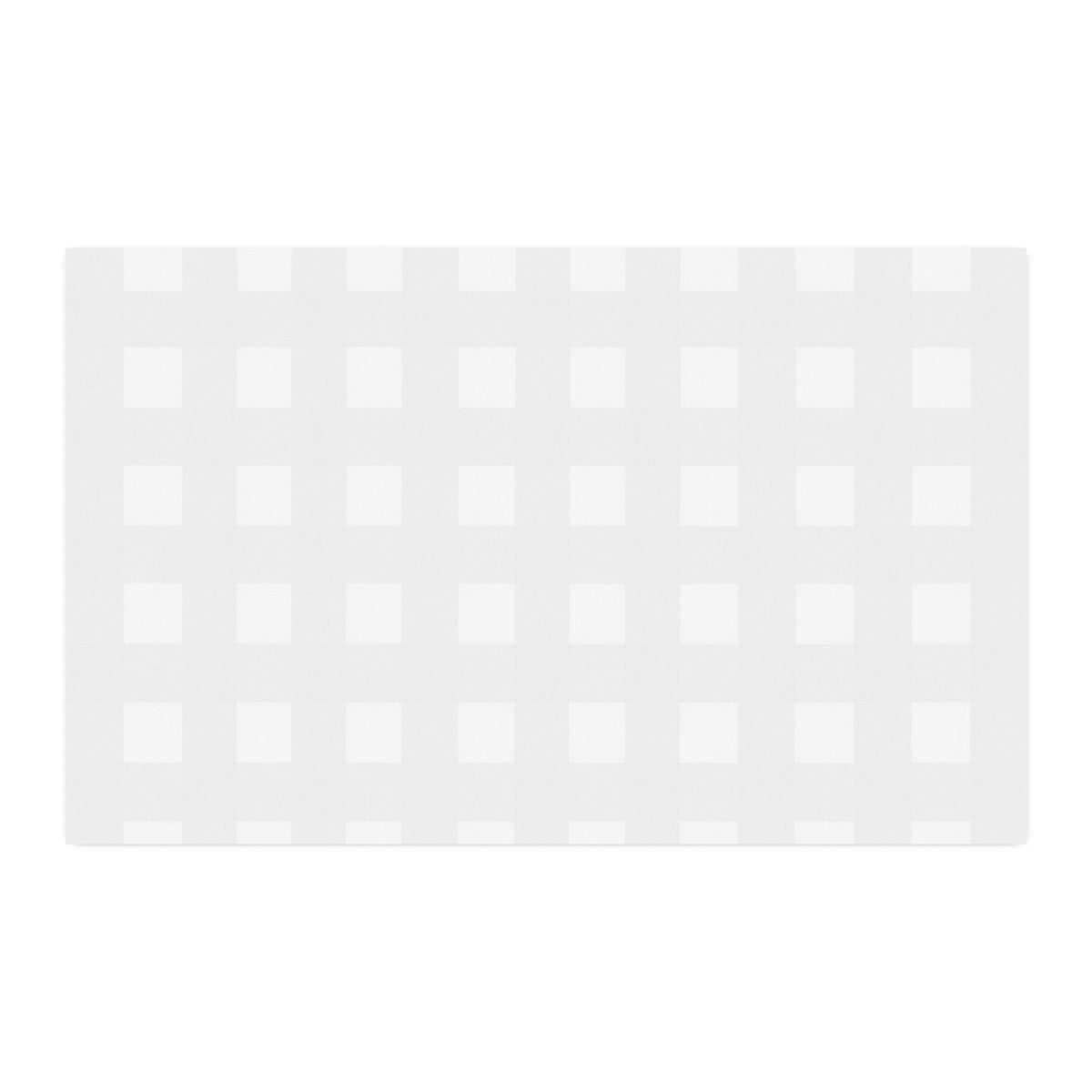 Black Buffalo Check Cotton Twill Fabric