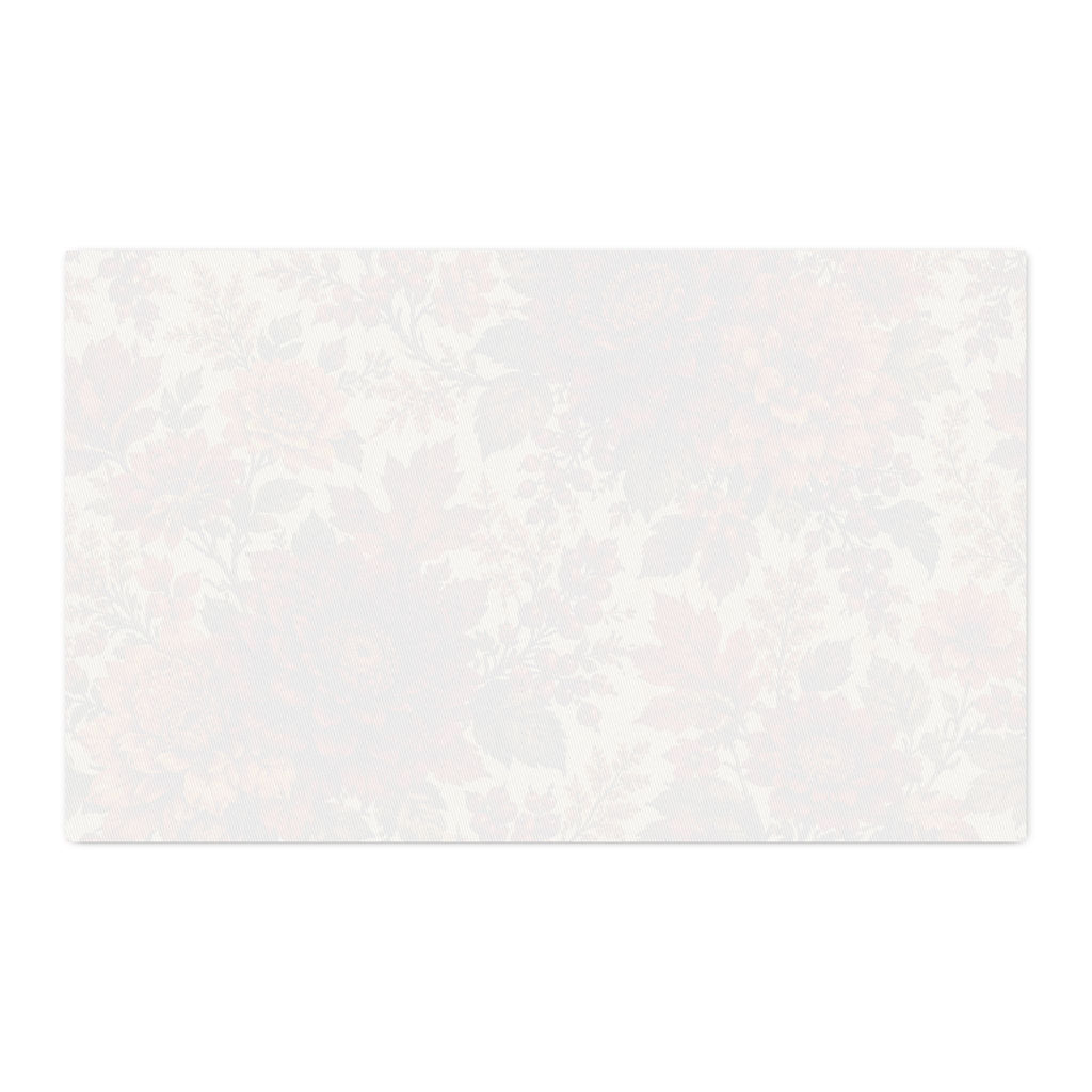 Elegant Autumn Floral 2 Cotton Twill Fabric— Fall Chrysanthemum Print