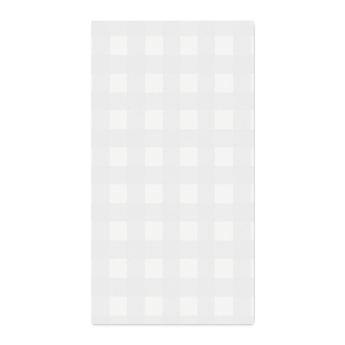 Black Buffalo Check Cotton Twill Fabric