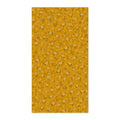 Mustard Floral Cotton Twill Fabric Small Daisy Print, Quilting & Sewing Fabric