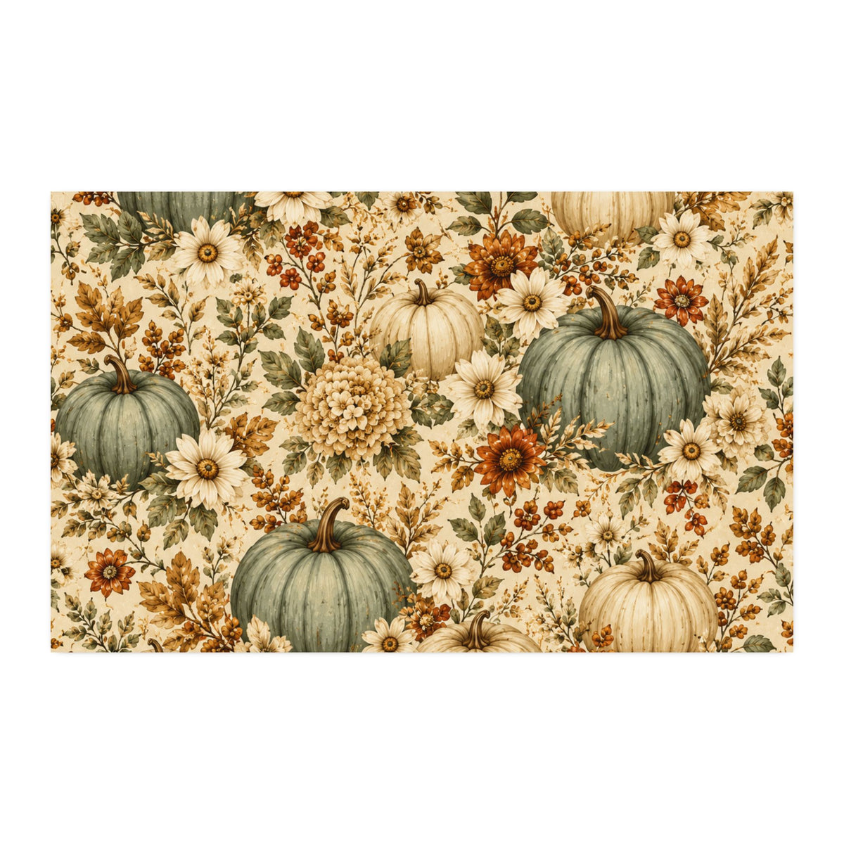 Neutral Harvest Cotton Twill Fabric