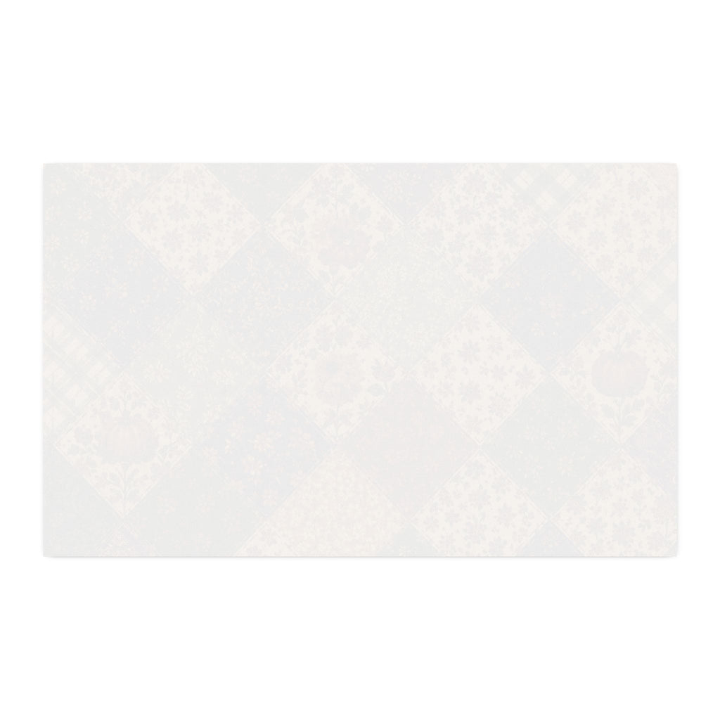Fall Neutral Patchwork Cotton Twill Fabric