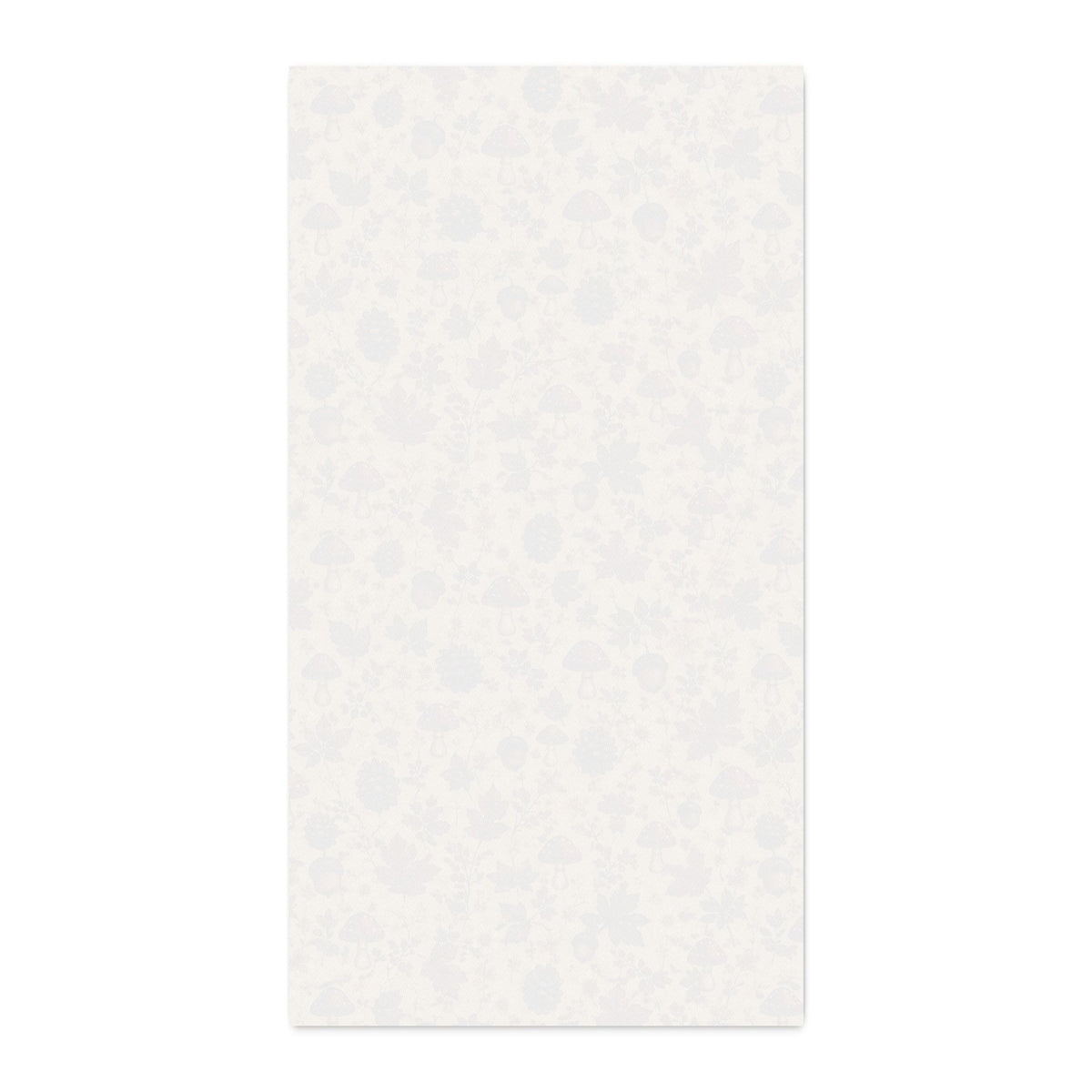 Cottage Woodland Cotton Twill Fabric — Fall Leaves, Mushrooms & Acorns