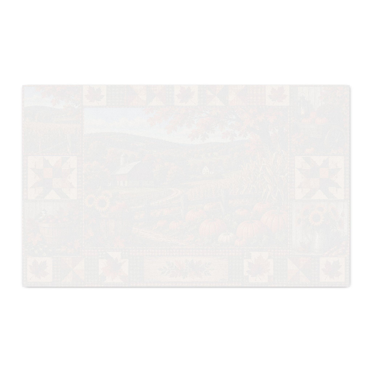 Bucks County Harvest – Cozy Autumn Farm Fabric Panel | Pumpkin Patch, Cornfields & Patchwork | 29 x 18