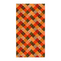 Autumn Vibrant Patchwork Cotton Twill Fabric (Custom Print)