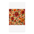 Elegant Autumn Floral Cotton Twill Fabric — Fall Floral Fabric