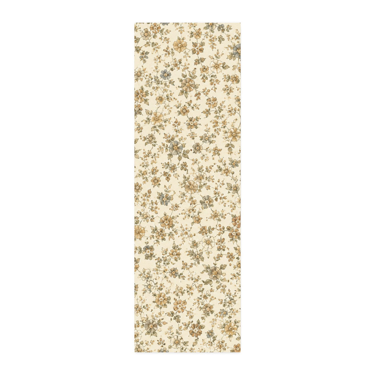 Vintage Fall Calico Neutral Cotton Twill Fabric